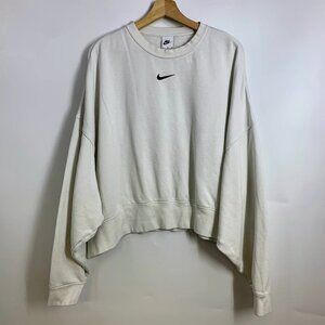 Nike Women's Sportswear Phoenix Over-Oversized Crew-Neck Sweatshirt Size XL